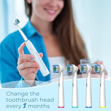 Electric Toothbrush Replacement Heads 16 Pack/Compatible Oral B Braun Replacement Brush Heads/Compatible Oral B Replacement Brush Heads - Image 2