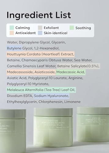 celimax Ji.Woo.Gae Heartleaf BHA Peeling Pad | with Heartleaf Extract, Exfoliating Toner Pads, Facial Peels, Hydrating, for Troubled Skin & Breakouts (60 Pads) - Image 7