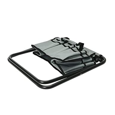 Household Essentials Household Essentials Collapsible Utility Stool, Gray - Image 8