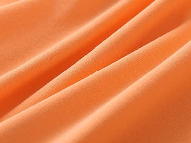 Little Girls Short Sleeve Swing Dress Kids A-Line Skater Twirl Summer Casual Dresses (Orange,4T) - Image 7