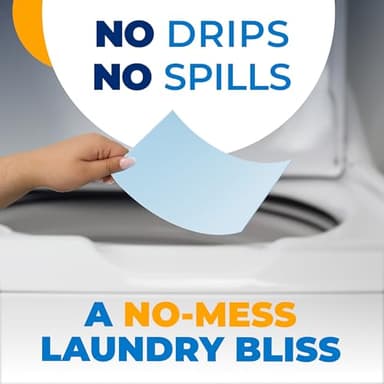 Arm & Hammer Power Sheets Laundry Detergent, Fresh Linen 50ct, up to 100 Small Loads (Packaging may vary) - Image 7