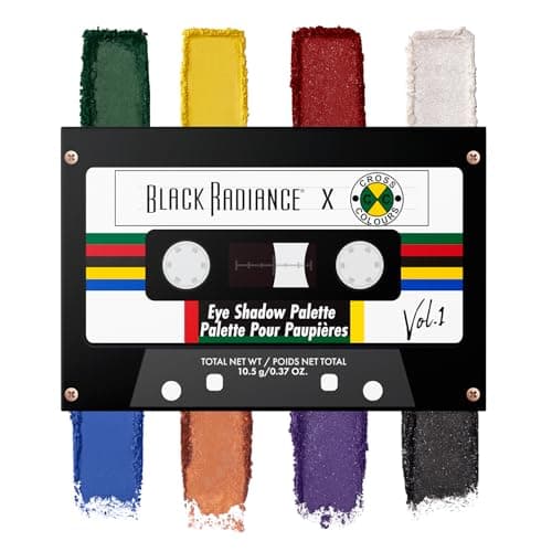 Black Radiance Cross Colours Eyeshadow Palette, Talc-Free, Highly Pigmented Matte, Metallic & Shimmer Shades, Smooth Blendable Formula, Paraben & Cruelty-Free - Volume 1 - Image 1
