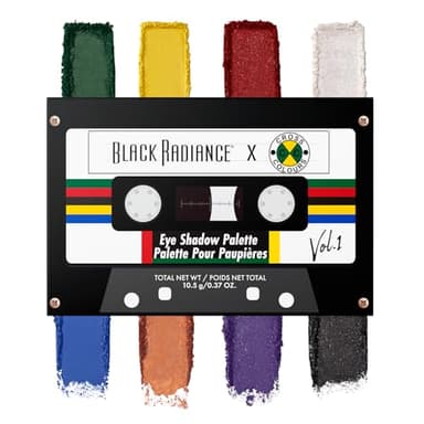 Black Radiance Cross Colours Eyeshadow Palette, Talc-Free, Highly Pigmented Matte, Metallic & Shimmer Shades, Smooth Blendable Formula, Paraben & Cruelty-Free - Volume 1 - Image 1