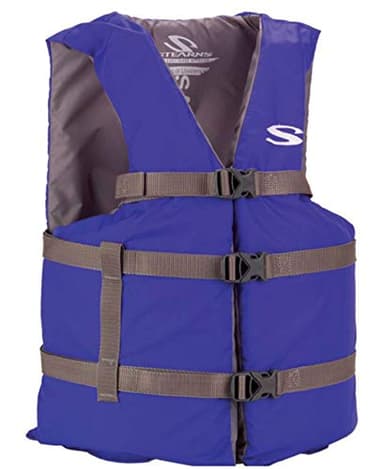 Stearns Adult Classic Series Life Vest, USCG Approved Type III Life Jacket with Standard & Oversized Fits, Great for Boating, Swimming, Watersports, & More - Image 1