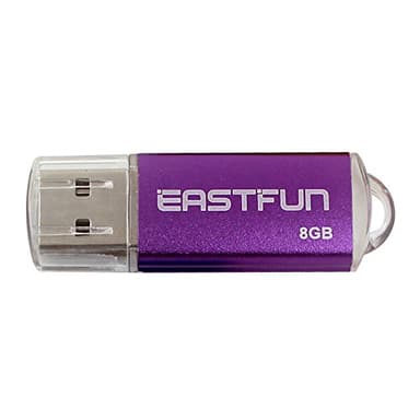 EASTFUN 5Pcs 8GB USB Flash Drive USB 2.0 Flash Memory Stick Thumb Stick Pen(Five Mixed Colors: Blue Purple Rose Green Gold) - Image 6