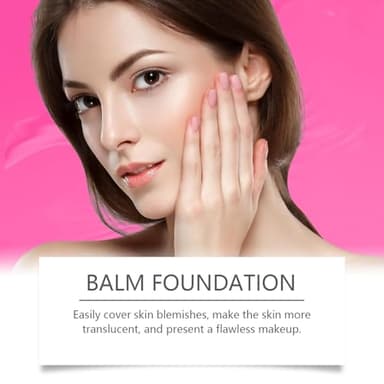 Peptide Bouncees Foundation, Balm Foundation, Hydrating, Age-Defying Makeup for Mature Skin, Natural, Medium Buildable Coverage, All Skin Types - Image 7