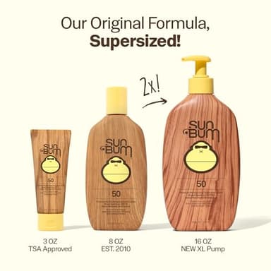 Sun Bum Original SPF 50 Sunscreen Body Lotion - Broad Spectrum Moisturizing Sunscreen with Vitamin E - Hawaii 104 Act Compliant (Made Without Octinoxate & Oxybenzone) - 16 oz - Image 4