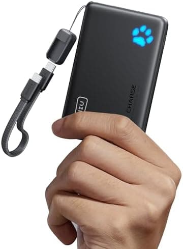 INIU Portable Charger, Ultra Slim 10000mAh 45W PD Power Bank, USB C in&Out Fast Charging Battery Pack, Travel Essential Phone Powerbank Compatible with iPhone 17 16 15 Samsung S22 S21 Google iPad etc - Image 3