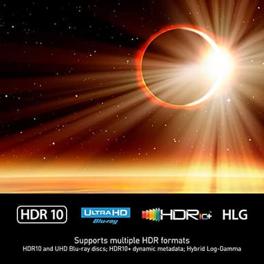 Panasonic 4K Blu Ray Player, Ultra HD Premium Video Playback and Hi-Res Audio - DP-UB154P-K (Black) - Image 3