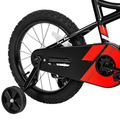 WEIZE Kids Bike,16 Inch Children Bicycle for Boys Girls Ages 4-6 Years Old, Rider Height 38-48 Inch, Coaster Brake, Black - Image 4