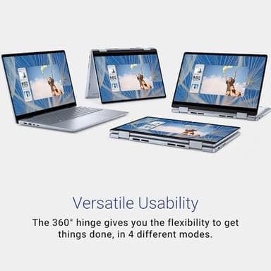 Dell 2-in-1 Laptop, Intel Core 7 150U CPU, Copilot-AI, 14" FHD+ Touchscreen, 32GB DDR5 RAM, 1TB SSD, Intel Graphics, Fingerprint, Long Battery Life, Windows 11 Pro,Microsoft Copilot w/RH-Accessories - Image 5