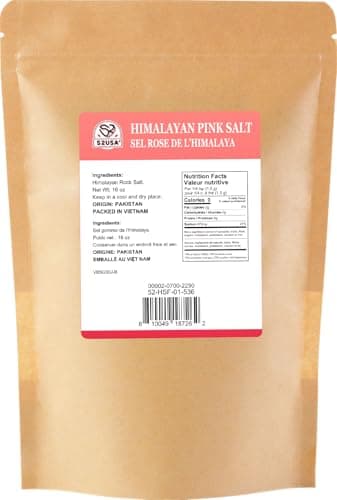 52USA Himalayan Pink Salt, Fine Grain 1 lb, Pink Himalayan Sea Salt, Salt for Grinder Refill, Kosher - Image 2