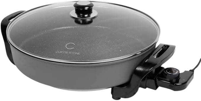 Curtis Stone 14" 6.2qt Dura-Pan Nonstick Electric Skillet (Renewed - Image 1