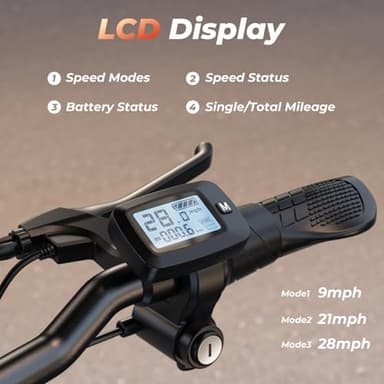 iScooter F3 Electric Scooter with Seat, 28 MPH Top Speed & 37 Miles Range, 1000W Powerful Motor, 10'' Pneumatic Tire Scooters for Adults, Adjustable Seat & Handlebar E-Scooter for Adults with Seat - Image 4