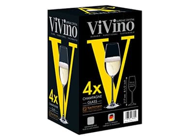Nachtmann ViVino Champagne Glass, Set of 4 - Image 4