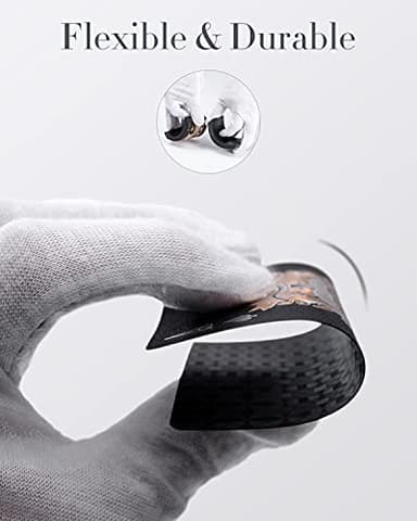 BIERDORF Diamond Waterproof Black Playing Cards, Poker Cards, HD, Deck of Cards (Black) - Image 4