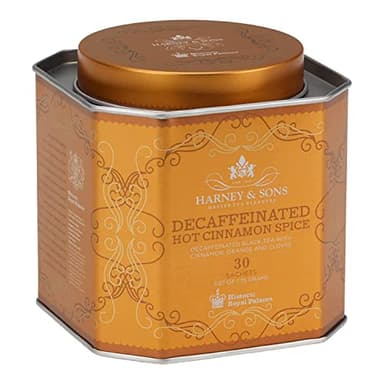 Harney & Sons Spicy Day & Night Tea Gift, Hot Cinnamon and Decaf Hot Cinnamon, Red Gift Box - Image 5