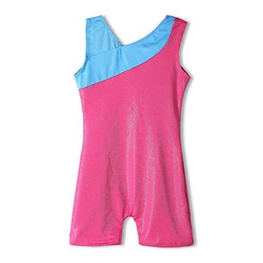 HOZIY Pink Leotards for Girls Gymnastics 4t 5t Biketard Unitard Dance Clothes Clothing - Image 2