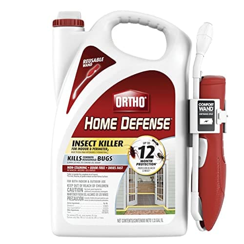 Ortho Home Defense Insect Killer for Indoor and Perimeter2 with Comfort Wand, Controls Ants, Roaches, Spiders and More, 1.33 gal - Image 1