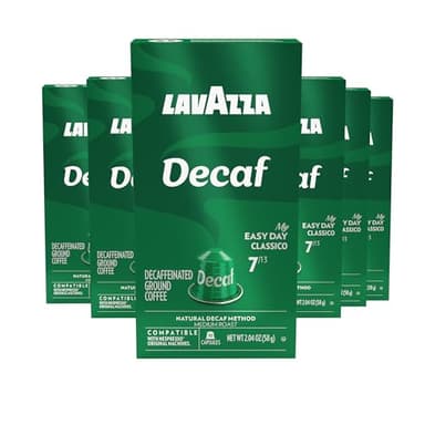 Lavazza Espresso Maestro Decaf (DEK) Aluminum Capsules Compatible with Nespresso* Original Machines, Medium Espresso Roast, Arabica and Robusta Blend (60 Capsules) - Packaging May Vary - Image 1