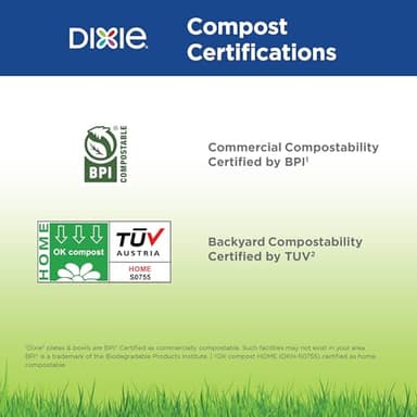 Dixie Basic 8.5 Inch Light-Weight Paper Plates By GP PRO, White, 500 Count (125 Disposable Plates Per Pack, 4 Packs Per Case), DBP09W - Image 8