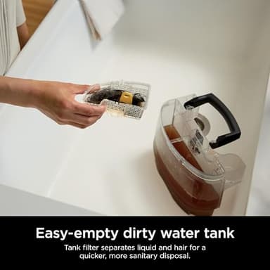 Shark StainStriker HairPro Portable Carpet, Upholstery & Area Rug Cleaner, Self-Cleaning, Stain, Hair & Odor Remover, Perfect for Pets & Car Interiors, 3 Tools & Pet Cleaning Solution, Teal, PX253BRN (Renewed) - Image 7