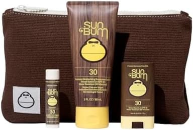 Sun Bum Road Tripper - Travel Sized Sun Care Pack with Sunscreen Lotion, Face Stick, and Lip Balm - SPF 30 Broad Spectrum UVA/UVB Protection - Hawaii 104 Act Compliant - TSA Friendly - Image 2