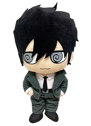 Great Eastern GE-52556 Psycho Pass 10" Shinya Kogami Stuffed Plush, Multi-Colored, 13" - Image 1