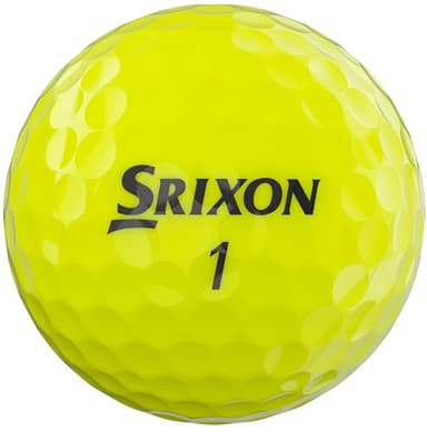 Srixon Q-Star Tour 4 Golf Balls, Yellow (Prior Generation) - Image 2