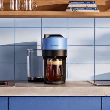 Nespresso Vertuo Pop+ Coffee and Espresso Machine by De'Longhi, Pacific Blue - Image 2