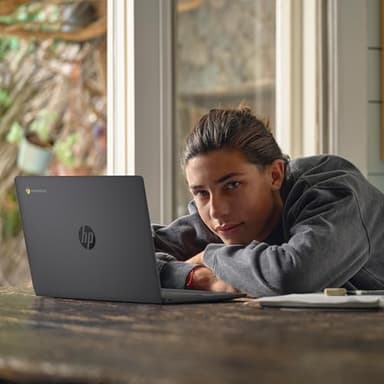 HP Chromebook 14 inch Laptop, HD Display, Intel Processor N100, 8 GB RAM, 128 GB UFS, Intel UHD Graphics, Chrome OS, Chalkboard Gray, 14a-nf0099nr - Image 10