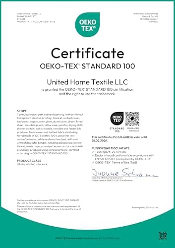 Cotton Paradise 6 Piece Towel Set 100% Cotton Soft Absorbent Turkish Towels for Bathroom 2 Bath Towels 2 Hand Towels 2 Washcloths Light Gray Towel Set - Image 7