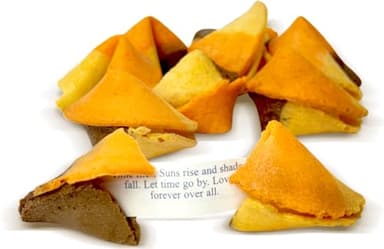 52USA Fortune Cookies, Approx. 350pcs, 3-in1 Flavor, Fortune Cookies Individually Wrapped Bulk, Fresh Cookies, (Original, Chocolate, Orange) Flavor, 56oz - Image 2