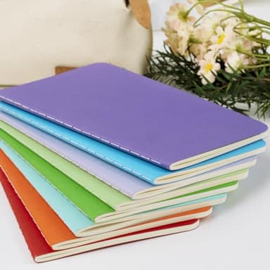 Gwybkq Small Lined Notepads Bulk 60 Pack Mini Journal Pocket Notebooks Set Colorful Cover Notebooks for Kids 3.5 x 5.5 Inches, 30 Sheets/60 Pages - Image 7