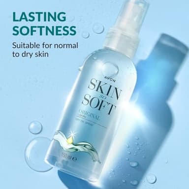 AVON Skin So Soft Original Dry Oil Spray with Jojoba Oil, 5 fl oz (2 Pack) - Image 4