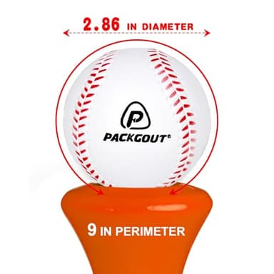 PACKGOUT Soft Foam Baseballs for Kids & Teenagers - Practice & Replacement Balls - Image 3