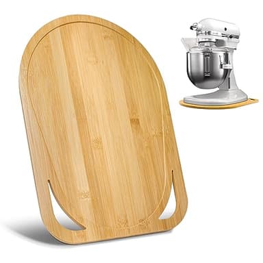 Bamboo Mixer Slider Compatible with Kitchen aid Bowl Lift Stand Mixer (5-8 Qt Stand Mixer) - Image 1