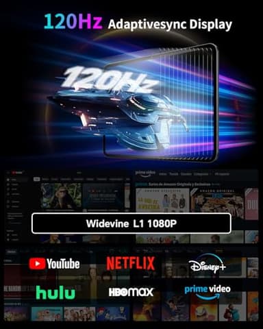 TECLAST 13.4 inch Android 15 T65 Tablet, 20GB+128GB, 120Hz 1920x1200 IPS Display, 2.2Ghz Octa-Core Processor, 8H Battery, Wi-Fi+4G LTE, GPS, 3.5mm Headphone Jack for Music Lovers - Image 3