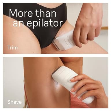 Braun Epilator Silk-épil 7, Hair Removal Device, Women Shaver & Trimmer, Wet and Dry, Wide Head, Includes Shaver Head and Trimmer Comb, SE7-041, Silver - Image 5
