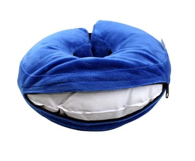 Comfortable & Adjustable Inflatable Pet Collar - Alternative to Cone Shaped Collars - Great for Post-Surgery or Injury Recovery - Durable & Non-Toxic Material -Safe and Protective - (Medium 9-12 in.) - Image 4
