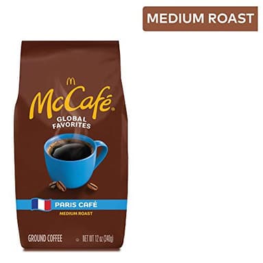 McCafe Paris Café, Ground Coffee, Medium Roast, 12oz Bag - Image 5