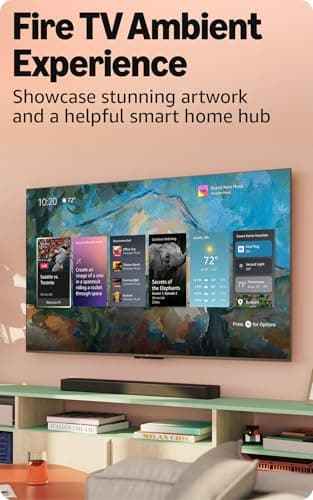 Amazon Fire TV 85" Omni Mini-LED Series, QLED 4K UHD smart TV, Dolby Vision IQ, 144hz gaming mode, Ambient Experience, hands-free with Alexa, 2025 release - Image 5