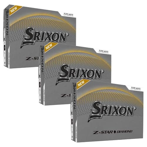 Srixon Z-Star Diamond 3 Golf Balls, White (36 Pack) - Image 1