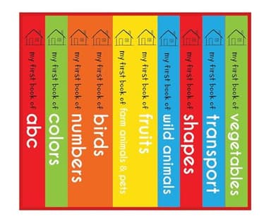 My First Library: Boxset of 10 Board Books for Kids - Image 3