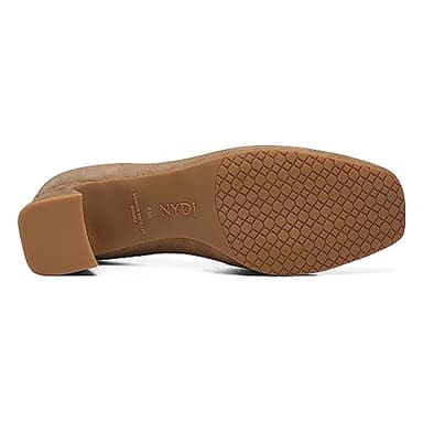 NYDJ Women's Fay Kid Suede Pump, Mink, 8.5 - Image 4
