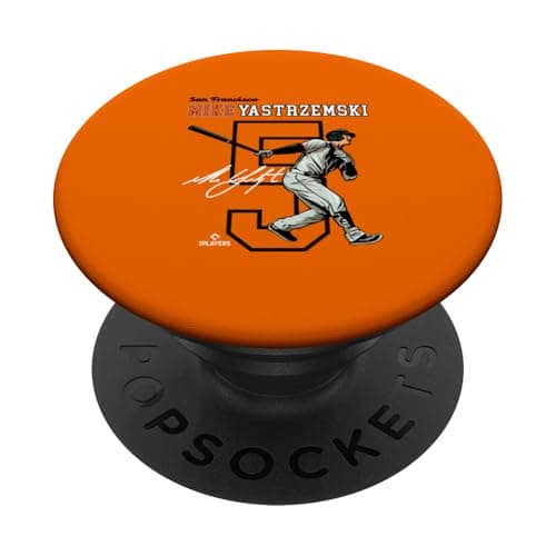 Mike Yastrzemski | San Francisco Baseball | MLBMYI3004 PopSockets Adhesive PopGrip - Image 1