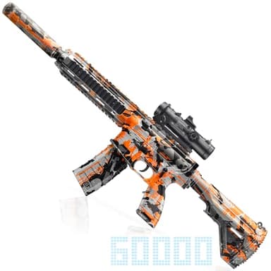 Full Auto Outdoor Games Toy with 60000+, Team Games Toys - Ages 14+(Orange) - Image 1
