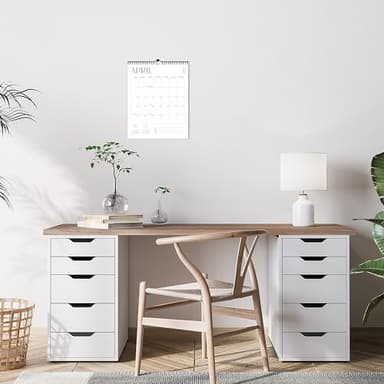 Beautiful 2025-2026 Wall Calendar - Runs from January 2025 until July 2026 – 14.5"x11.5" Office Wall Calendar for Easy Organizing - Image 2