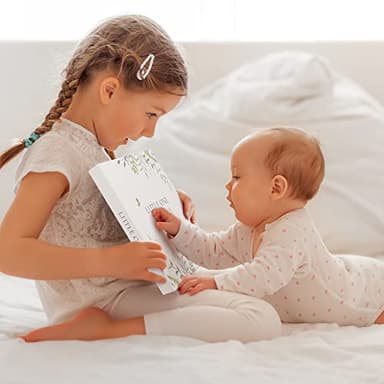 Keepsake Baby Memory Book for Boys & Girls – Timeless First 5 Year Baby Book Photo Album – Gender Neutral Journal Scrapbook - Record a Milestone for Every Event from Birth to Age 5 - Image 9