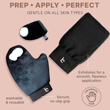Self Tanner with Tanning Mitt - USA Made Sunless Self Tanning Lotion with Organic Ingredients - Image 5